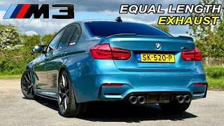 1 of 2 BMW Individual M3 F80  REVIEW on Autobahn [upl. by Rafat858]