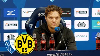 „Das tut heute extrem weh“  PK mit Thomas Letsch und Edin Terzic  VfL Bochum  BVB 11 [upl. by Grote938]