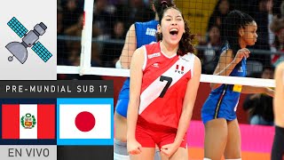 🔴 Perú vs Japón en vivo Voleibol PreMundialSUB17 Cuadrangular internacional previo al mundial [upl. by Annoyt]