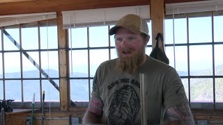 Montana fire lookouts Alone on a peak watching for wildfires [upl. by Stephen277]