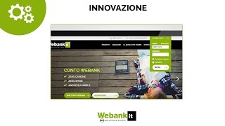 App Webank e BPM Mobile la nuova frontiera del Mobile Banking [upl. by Colb]