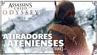 Assassins Creed Odyssey  Onde encontrar os Atiradores Atenienses [upl. by Angadreme]