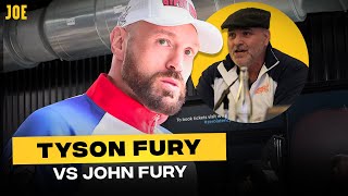 Tyson Fury vs John Fury Who Said It 🤔 [upl. by Rolandson830]