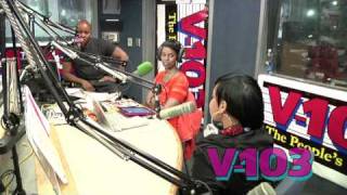 The First InDepth Interview with Carlina White on V103 [upl. by Anal282]