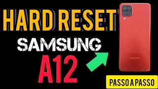 Hard Reset Samsung A12 Atualizado [upl. by Eissalc]