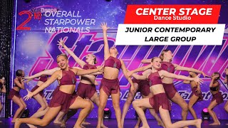 Jr Contemporary Large Group 2nd Overall National Champs Center Stage Dance Studio Prior Lake MN [upl. by Eelam]