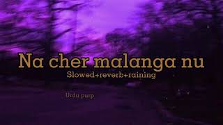 This will give you nostalgia💜 na cher malanga nu slowed and raining [upl. by Nairrot51]