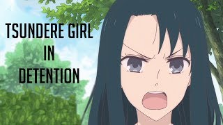 Tsundere Girl in Detention  Tsundere Girl x Listener ASMR [upl. by Ahsinwad150]