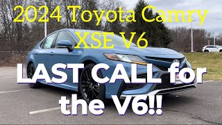 2024 Toyota Camry XSE V6 [upl. by Eveivaneg340]