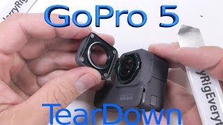 GoPro 5 Teardown  How to Repair a Hero 5 Screen Lens and Battery video [upl. by Nichola]