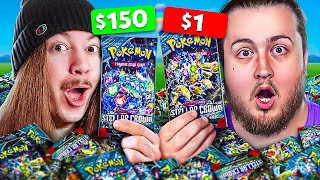 100 vs 100 Pokemon Pack Battle ft JimmyHere [upl. by Eniamrehc]