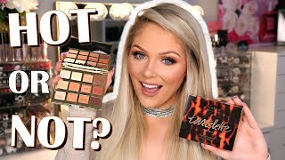 NEW TARTE TARTELETTE TOASTED PALETTE  FIRST IMPRESSION REVIEW amp TUTORIAL [upl. by Eekram]