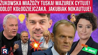 Hity w sieci  Żukowska miażdży Tuska Mazurek ostro o bobrach Odlot Kołodziejczaka Nokaut Jakubiaka [upl. by Jacobsen]