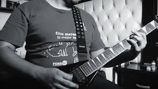 Iron Maiden  Aces High Guitar cover Patricio [upl. by Elakram]