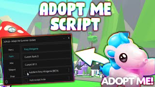 NEW Adopt Me Script PASTEBIN 2024 AUTOFARM SET AURA PET FARM [upl. by Holmun]