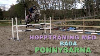 HOPPTRÄNING MED PONNYSARNA [upl. by Cope]