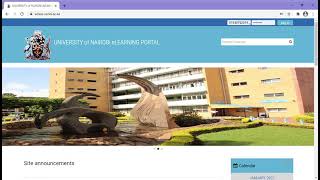 how to enroll courses on eclass uon [upl. by Shelly722]