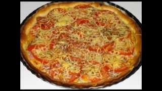 La cuisine pour les nuls  Tarte a la tomate [upl. by Joelle470]