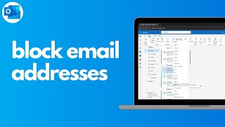 How to block an email address in Outlook on the Web Microsoft 365  Outlook Online [upl. by Alikat]