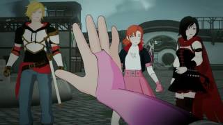 RWBY Team RNJR amp Qrow vs Tyrian Full Fight [upl. by Lugar680]