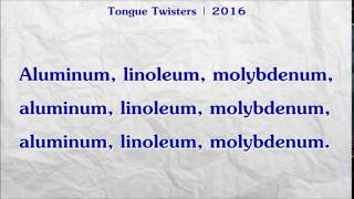 Tongue Twisters  156 [upl. by Cott]