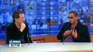 Joeystarr perturbe le 19h dRTL  TVI [upl. by Inalem]