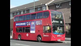 E400H Euro 6 Stagecoach London 12312 SN14TYK  205 Sets a Correct Destination at Stepney Green Stn G [upl. by Judd508]