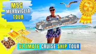 MSC Meraviglia  Full Cruise Ship Tour  MSC Cruise Line Ship Review [upl. by Alita]