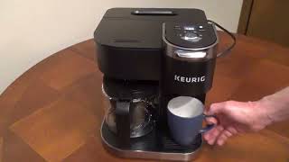 How to Setup a Keurig K Duo Single Serve and Carafe Coffee Maker [upl. by Hirst]