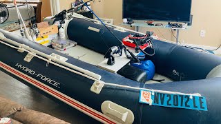 Hydro Force Inflatable Boat Modifications Completed [upl. by Novanod908]