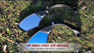 Hafny Handlebar Mirror Installation HFM900SBFR01 HFMR095SB FR01 [upl. by Tema966]