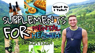 Supplements for Depression and Anxiety Omega 3 CBD Oil Rhodiola Rosea Ginseng Vitamin D [upl. by Brena910]