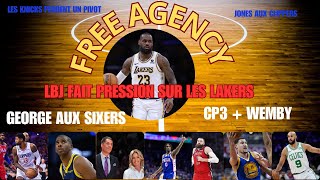 LE FRONT OFFICE DES LAKERS DORT ALORS QUE LES SIXERS ET LE THUNDER SE RENFORCENT [upl. by Pete]