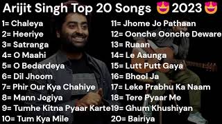 Arijit Singh Top 20 Songs 2023  New Song  Krijit Music  Chaleya Heeriye Satranga O Maahi [upl. by Nilauqcaj102]