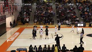 Kirtland Central at Gallup 14A District Game GBB 20200208 FULLGAME [upl. by Odradlig947]