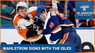 Oliver Wahlstrom ReSigns with the New York Islanders But Where Will He Play [upl. by Mcgrody]