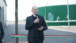 Inaugurated the biomethane plant in Ariano nel Polesine RO [upl. by Rockwell919]