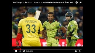 RECALL PAK VS AUS WORLD CUP 2015 QUARTER FINAL HIGHLIGHTS [upl. by Anay655]