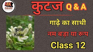 Kutaj nibandh ke important question amp answer [upl. by Ahsrats]