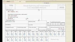 Forms 1099 and form 1096 by Noel D Tallon CPA [upl. by Ettenotna]