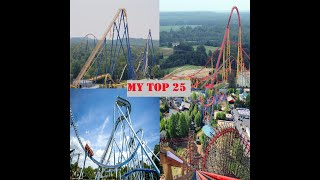 My Top 25 Coasters With POVs 2023 Edition [upl. by Leonardo]