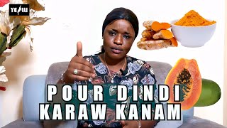 POUR DINDI KARAW KANAM POIL DU VISAGE [upl. by Nnaarat]