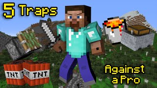 5 Best Traps Against a Pro in Minecraft [upl. by Saval]