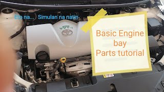 2024 TOYOTA VIOS XE CVT engine bay parts tutorial for newbie beginners new car owners [upl. by Lalla]