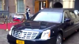 Dutch Royal House Cadillac Limousine Koninklijk Huis Cadillac DTS [upl. by Muns]