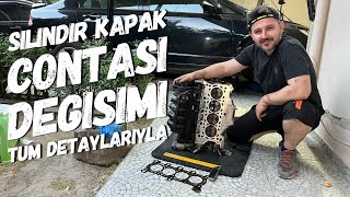 Silindir Kapak Conta Değişimi Yapıyoruz  Honda Civic 1 Bölüm [upl. by Bren412]