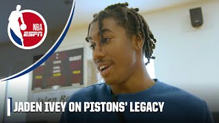 My forever home  Jaden Ivey aims to bring passion amp fire to Pistons basketball  NBA on ESPN [upl. by Ticknor]