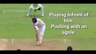 Cheteshwar Pujara Batting Analysis  Overcoming a flaw midway his Innings in Lords England 2021 [upl. by Kotto]