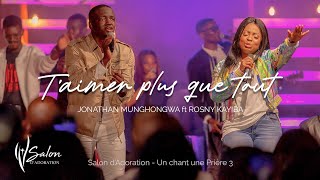 Jonathan Munghongwa amp Rosny Kayiba  Taimer plus que tout  Live Recording quotUn chant une prière 3quot [upl. by Kaila]