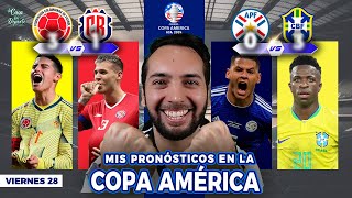 PRONÓSTICOS COPA AMÉRICA 2024 ⚽️🏆  APUESTAS DEPORTIVAS  FUTBOL SUDAMERICANO  RONDA 2 [upl. by Kei829]